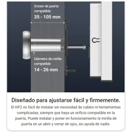 MIRILLA DIGITAL ELECTRONICA...