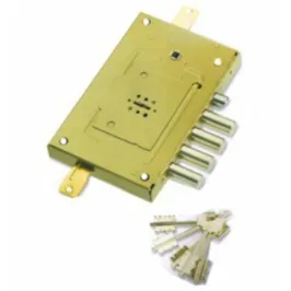 CERRADURA CR 2650/28 ACORAZADA 5 LLAVES
