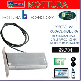 PORTAPILAS PARA CERRADURA...