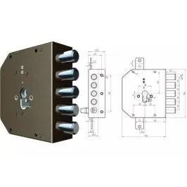 CERRADURA CR 2050 PEN...