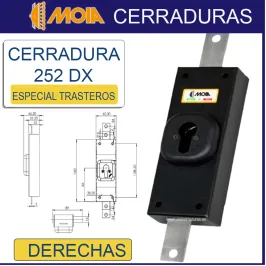 CERRADURA MOIA 252 DX...