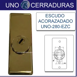 ESCUDO UNO-280-EZC ORO...