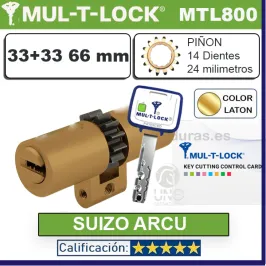 CILINDRO MTL800 33+33:66mm...
