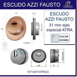 ESCUDO AZZI FAUSTO EJES 31...