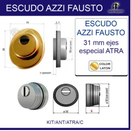 ESCUDO AZZI FAUSTO EJES 31...