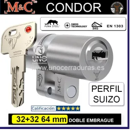 CILINDRO M&C CONDOR 32+32...