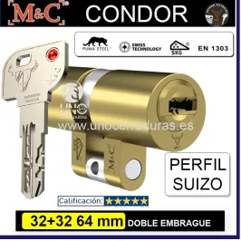 CILINDRO M&C CONDOR 32+32...