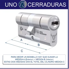 CILINDRO M&C CONDOR 32+32...