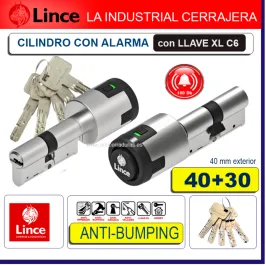 CILINDRO C6 CON ALARMA ALTA...