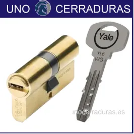 BOMBILLO 35+35 YL6 Laton YALE