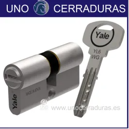 BOMBILLO 35+35 YL6 Niquel YALE