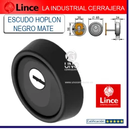 ESCUDO LINCE HOPLON NEGRO
