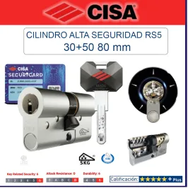 CILINDRO CISA RS5 30+50...