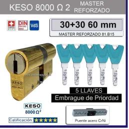 CILINDRO KESO 8000 Omega²...