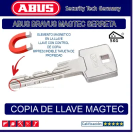 COPIA LLAVE ABUS MAGTEC...