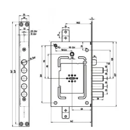 CERRADURA MOTTURA...