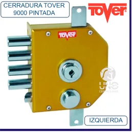 CERRADURA TOVER 9001 IZQUIERDAS PINTADA