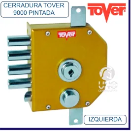 CERRADURA TOVER 9001 IZQUIERDAS PINTADA