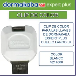 CLIP BLANCO DORMAKABA PARA...