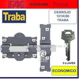 TRABA CERROJO PINTADO...