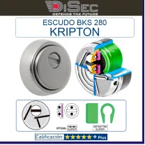 DISEC ESCUDO ACORAZADO BKS280 KRIPTON ROK CROMO