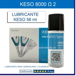 LUBRICANTE CERRADURAS Y CILINDROS KESO 56 ml