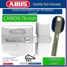 CERROJO ABUS 5930 BRAVUS MX...