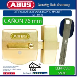CERROJO ABUS 5930 BRAVUS MX...