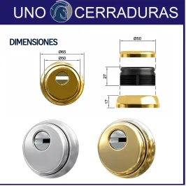 ESCUDO UNO TITAN ORO ACORAZADO