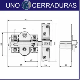 PACK CERROJO FAC 921 RP80 +...