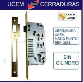 CERRADURA UCEM 1 PUNTO...