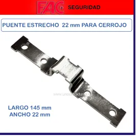 PUENTE ESTRECHO FAC CROMO...