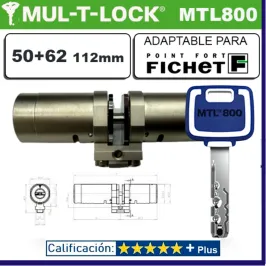 Cilindro FICHET MULTLOCK...