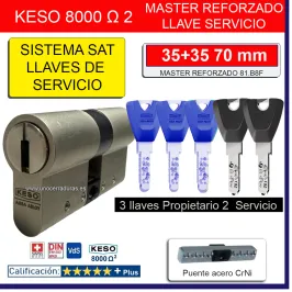 CILINDRO KESO 8000 Omega²...