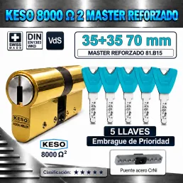 CILINDRO KESO 8000 Omega²...