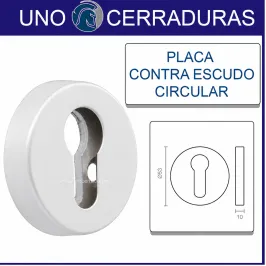 PLACA CONTRAESCUDO CIRCULAR...