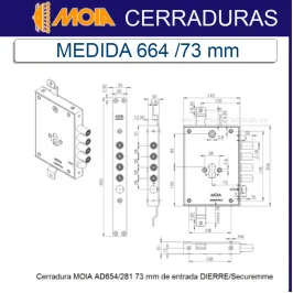 PACK KIT CERRADURA MOIA...