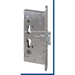 CERRADURA CISA CORTAFUEGO SIN CILINDRO INOX 43020.65.0 43020.65E.0