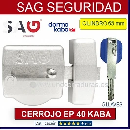 CERROJO SAG EP40 CROMO...