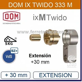 EXTENSION +30mm Cilindro...